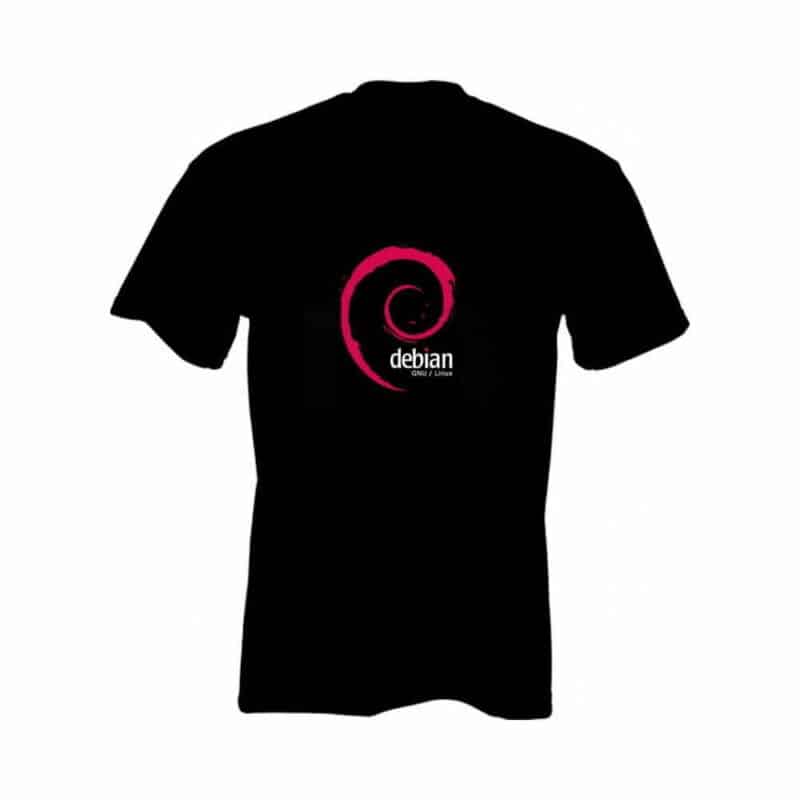 Linux T-shirt "Debian" logo
