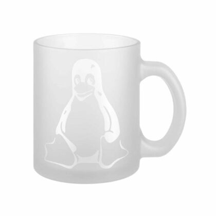 Linux krus i frost med Tux