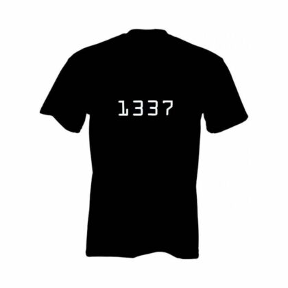 Nørd T-shirt "1337"