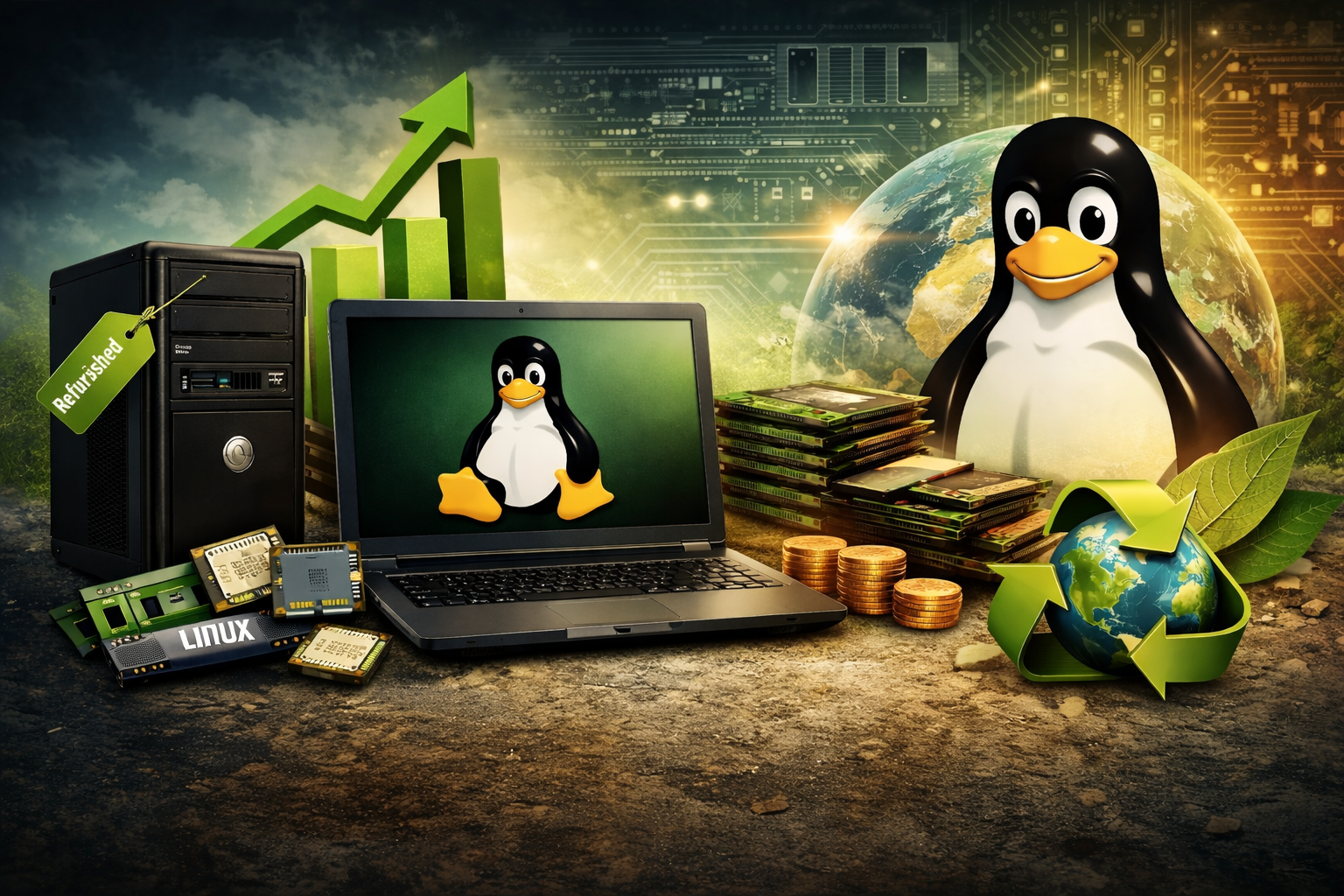 Derfor giver det mening at købe en refurbished PC med Linux i 2026