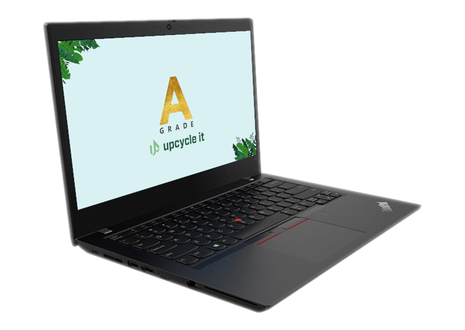 upcycle it Lenovo ThinkPad L14 1. Gen (Refurbished) A AMD Ryzen™ 5 4500U Laptop 35,6 cm (14") Fuld HD 8 GB DDR4-SDRAM 256 GB SSD Windows 11 Pro Sort Nordisk