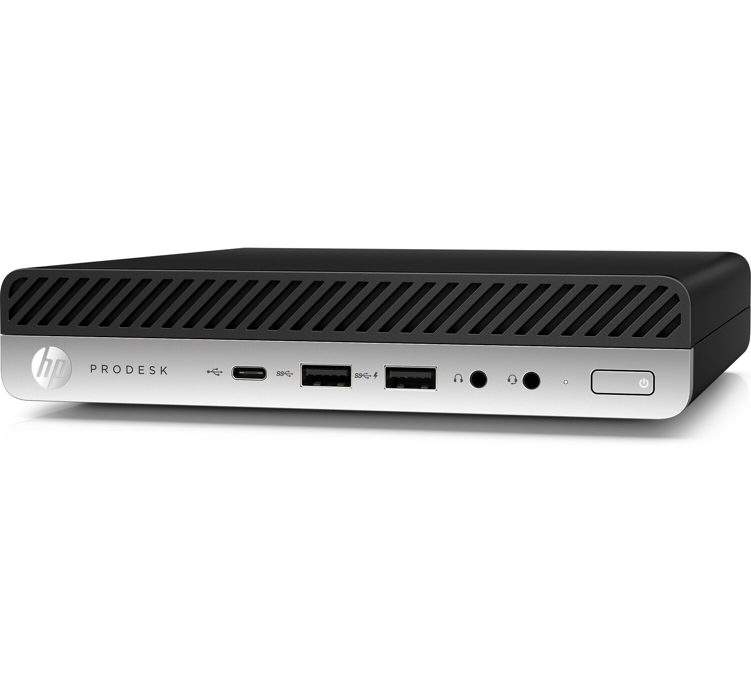 upcycle it HP ProDesk 600 G4 Mini (Refurbished) A Intel® Core™ i3 i3-8100T 8 GB DDR4-SDRAM 256 GB SSD Windows 11 Pro Mini PC Sort, Sølv