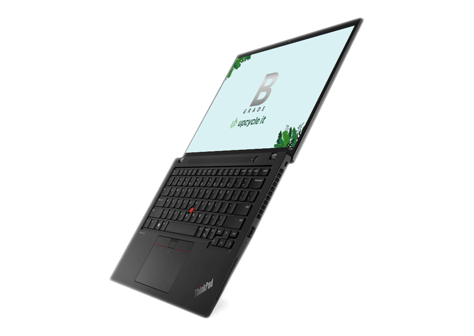 upcycle it Lenovo ThinkPad T14s Gen 1 (Refurbished) B Intel® Core™ i5 i5-10210U Laptop 35,6 cm (14") Berøringsskærm Fuld HD 8 GB DDR4-SDRAM 512 GB SSD Windows 11 Pro Sort Spansk