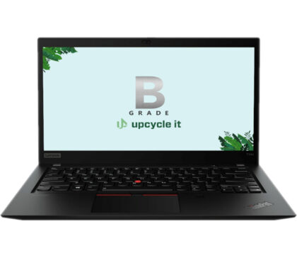 upcycle it Lenovo ThinkPad T14s G1 (Refurbished) B Intel® Core™ i5 i5-10210U Laptop 35,6 cm (14") Fuld HD 8 GB DDR4-SDRAM 256 GB SSD Windows 11 Pro Sort Nordisk