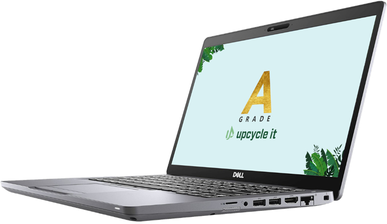upcycle it Dell Inc. Latitude 5410 (Refurbished) A Intel® Core™ i5 i5-10210U Laptop 35,6 cm (14") Fuld HD 8 GB 256 GB SSD Windows 11 Pro Grå Nordisk