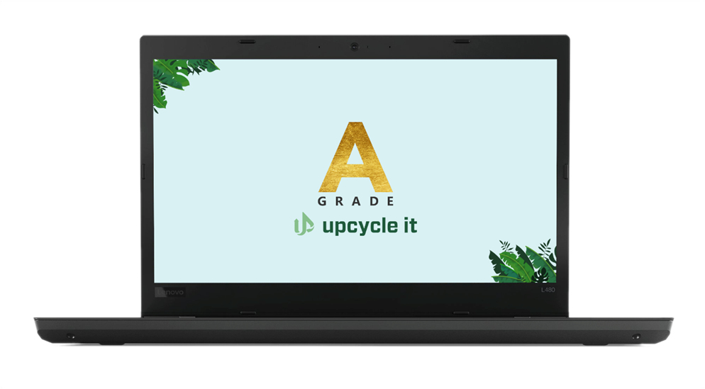 upcycle it Lenovo ThinkPad L480 (Refurbished) A Intel® Core™ i5 i5-8250U Laptop 35,6 cm (14") Fuld HD 8 GB DDR4-SDRAM 256 GB SSD Windows 11 Pro Sort Nordisk