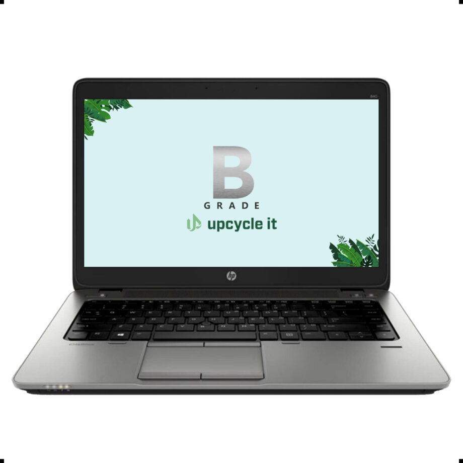 upcycle it HP EliteBook 840 G2 (Refurbished) B Intel® Core™ i5 5300U Laptop 35,6 cm (14") HD 8 GB DDR3-SDRAM 256 GB SSD Wi-Fi 5 (802.11ac) Windows 10 Pro Sort, Sølv Dansk
