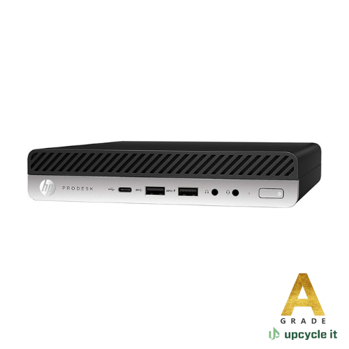 HP Elitedesk 800 G6 Tiny (Refurbished) computer med Linux