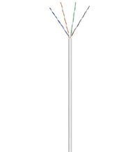 LAN CAT 6 U/UTP - Grey - 100m - Grå - 100 meter