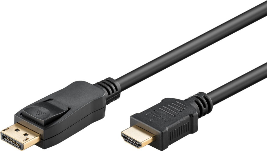 DisplayPort 1.2 - HDMI 1.4 - 5m - Sort
