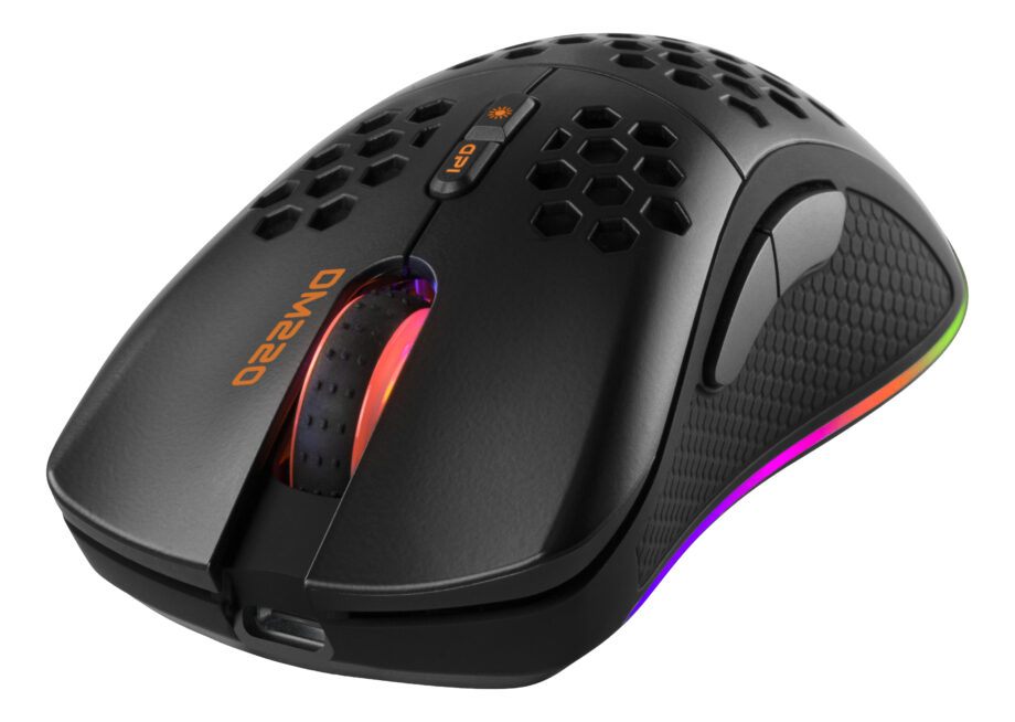 GAMING DM220 Wireless ultralight gaming mouse - Mus - 7 knapper - Sort