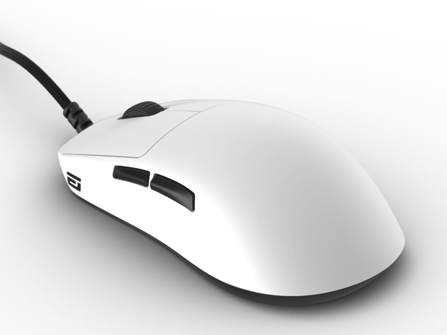 OP1 8K (v2) - White - Gaming Mus - Optisk - 5 knapper - Hvid
