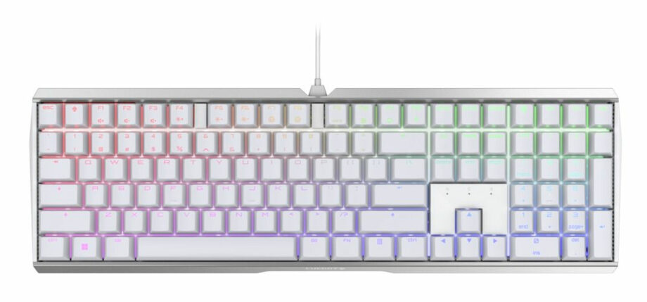 MX-Board 3.0 S - MX Brown - Gaming Tastatur - Nordisk - Hvid