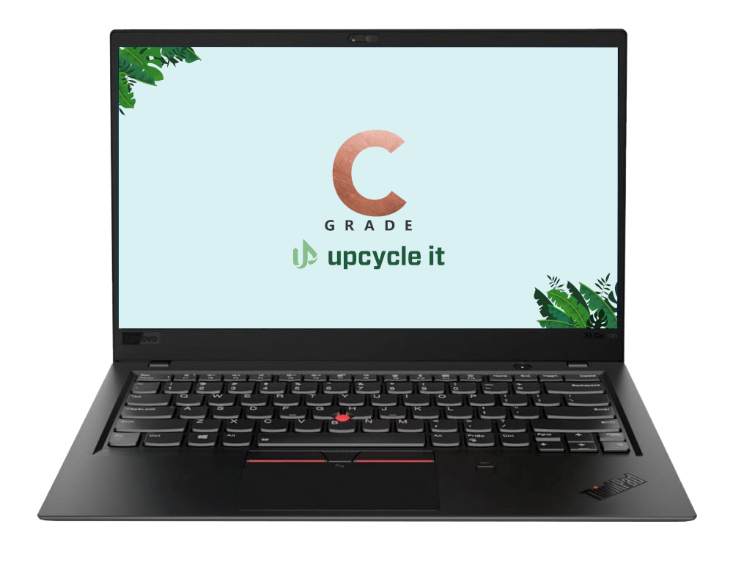 upcycle it Lenovo ThinkPad X1 Carbon Gen 10 (Refurbished) C Intel® Core™ i5 i5-1240P Laptop 35,6 cm (14") Berøringsskærm WUXGA 16 GB LPDDR5-SDRAM 256 GB SSD Windows 11 Pro Sort Nordisk