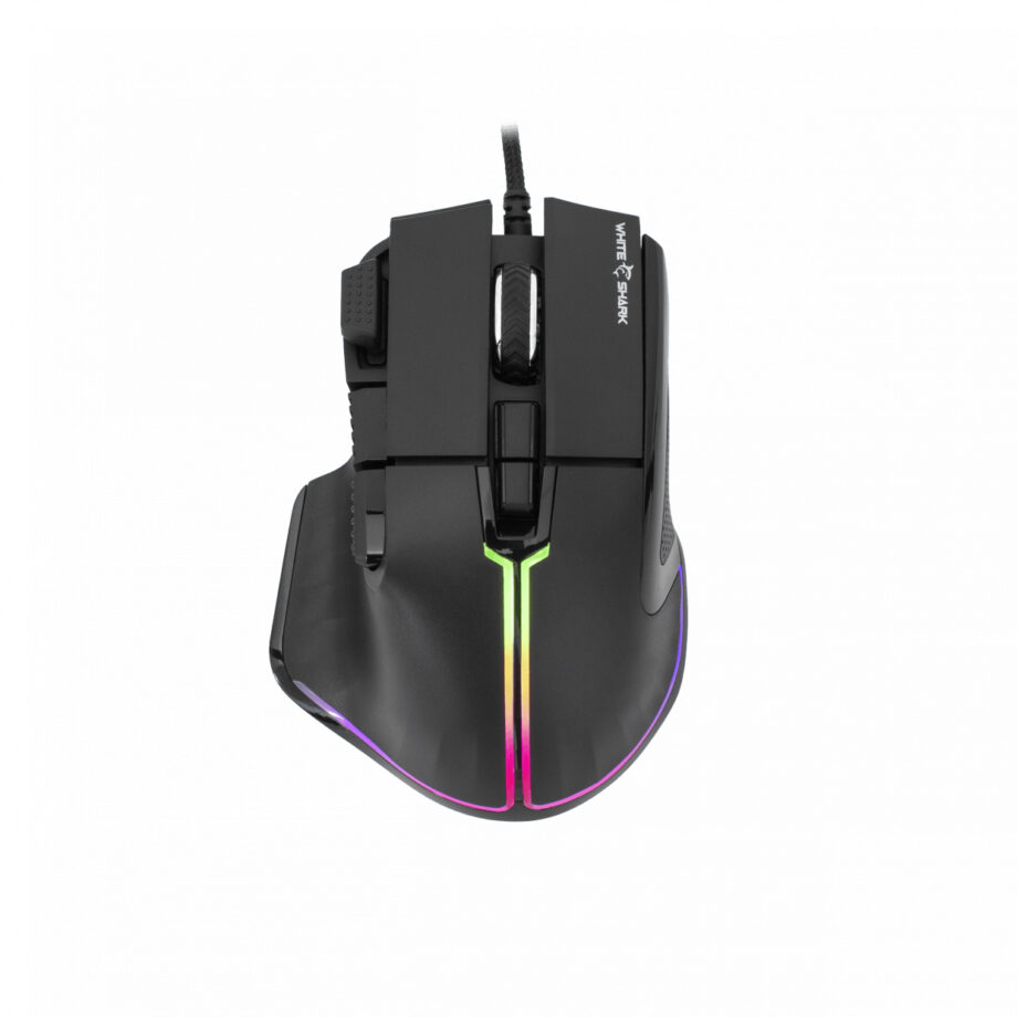 MARROK Wired - Gaming Mus - Optisk - 9 knapper - Sort
