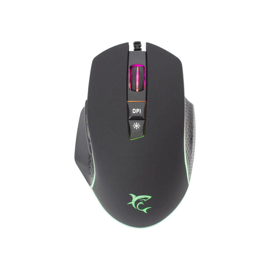 GARETH Wired - Gaming Mus - Optisk - 7 knapper - Sort