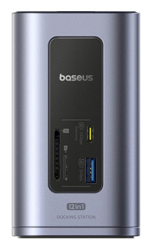 NU1 Air Spacemate hub 12in1 USB-C docking station - gray