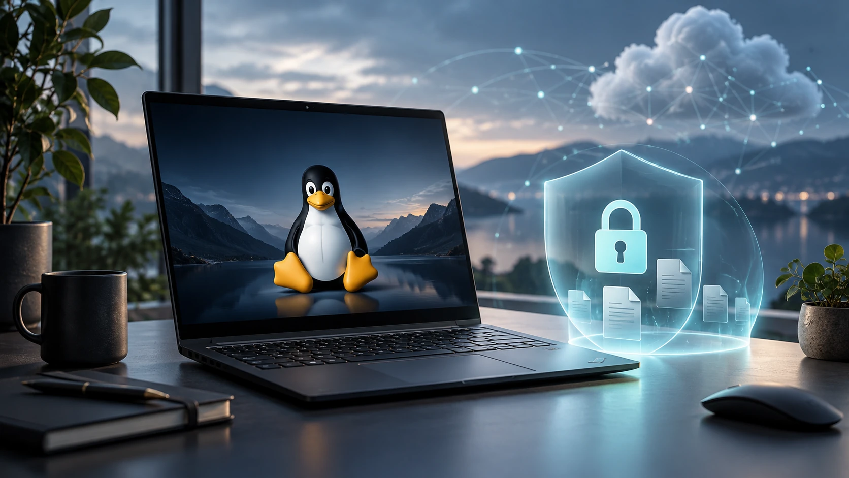 Datasikkerhed og privatliv på Linux i en tid med AI
