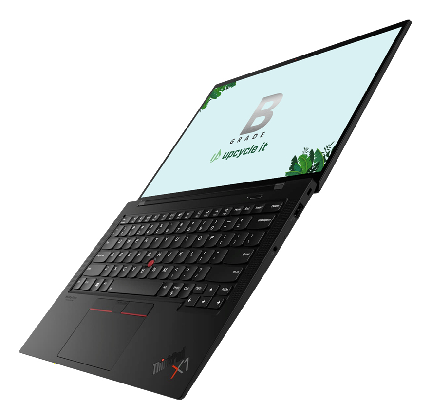 upcycle it Lenovo ThinkPad X1 Carbon Gen 10 (Refurbished) B Intel® Core™ i7 i7-1265U Laptop 35,6 cm (14") Berøringsskærm WUXGA 16 GB LPDDR5-SDRAM 1 TB SSD Windows 11 Pro Sort Nordisk