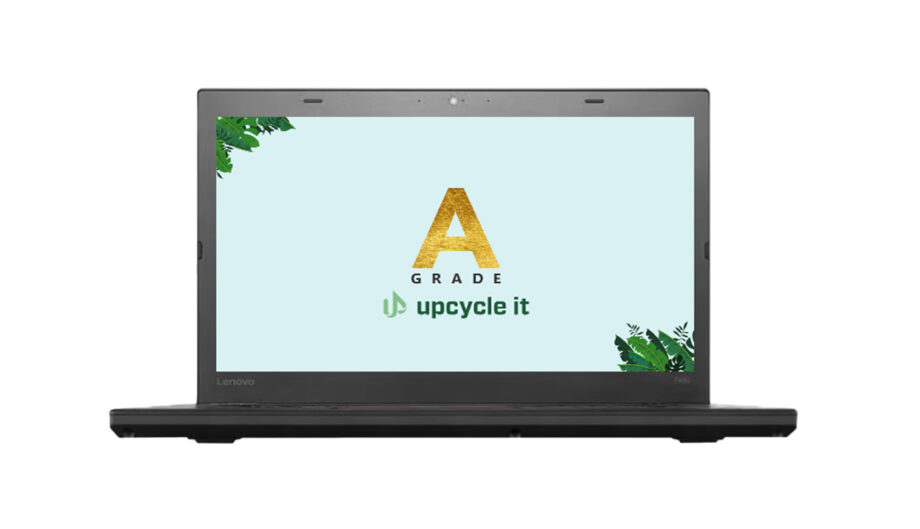 upcycle it Lenovo ThinkPad T460 (Refurbished) A Intel® Core™ i5 i5-6300U Laptop 35,6 cm (14") Fuld HD 8 GB DDR3L-SDRAM 256 GB SSD Windows 10 Pro Sort Nordisk
