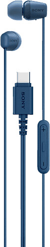 SONY IER-EX15CL USB-C Wired Earbuds Blue
