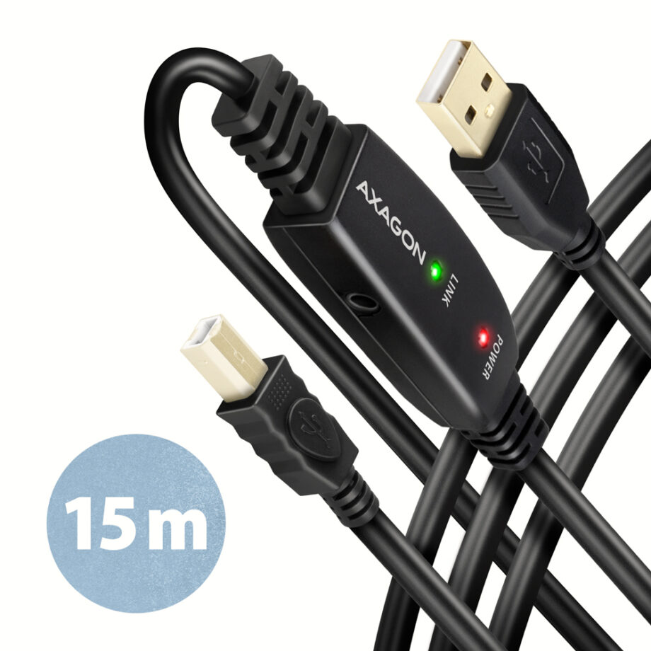 ADR-215B - USB-kabel - USB til USB Type B - 15 m