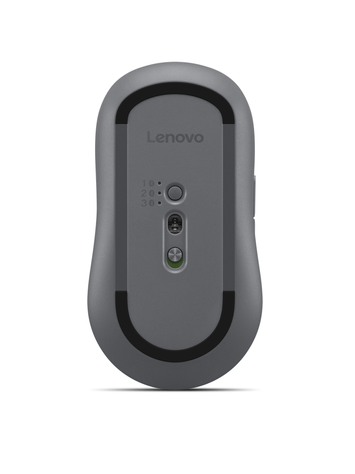 Yoga Bluetooth Silent Mouse (Luna Grey) - Mus - Optisk - 8 knapper - Grå