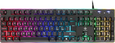 GAMING Full Size - Gaming Tastatur - Nordisk - Sort