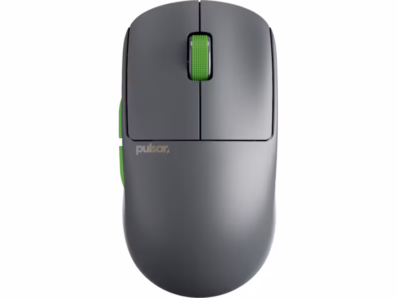 X2 CrazyLight Wireless (Volt Shadow) - Gaming Mus - Optisk - 5 knapper - Grå
