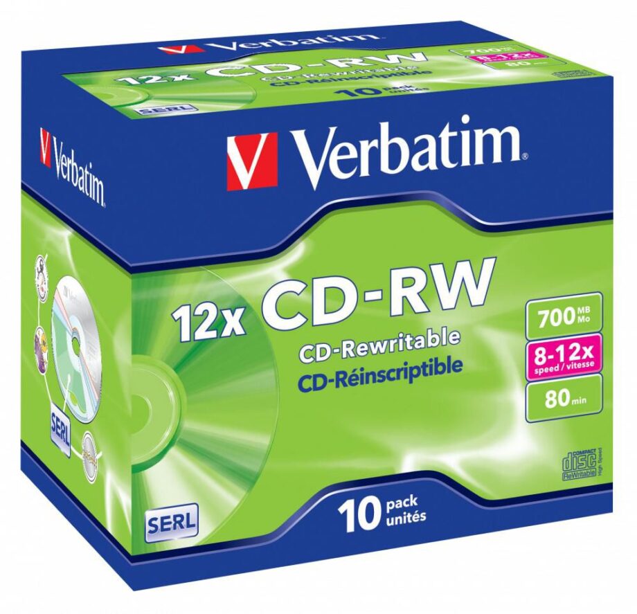 CD-RW DataLifePlus 8-12X 700MB