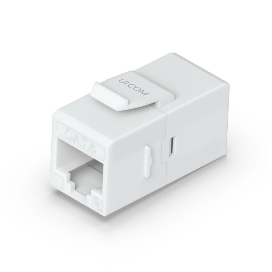 Pass-through Cat6 keystone