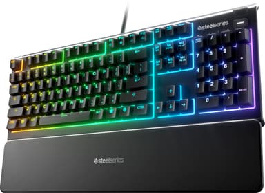 Apex 3 100% - Gaming Tastatur - Nordisk - Sort